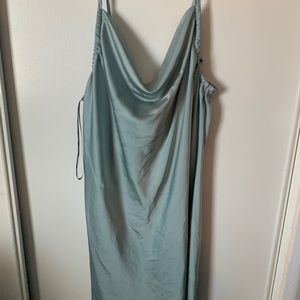Baby blue dress